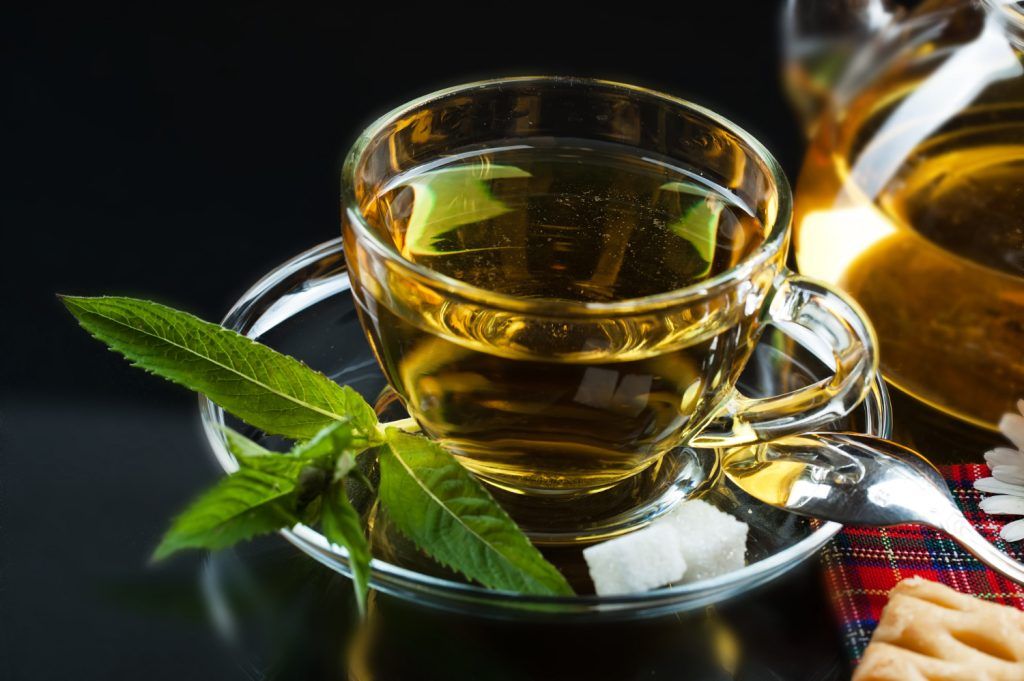 Ceai verde pentru ficat gras, gata infuzat